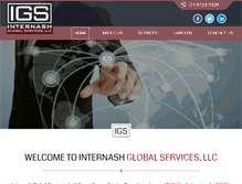 Tablet Screenshot of internash.com